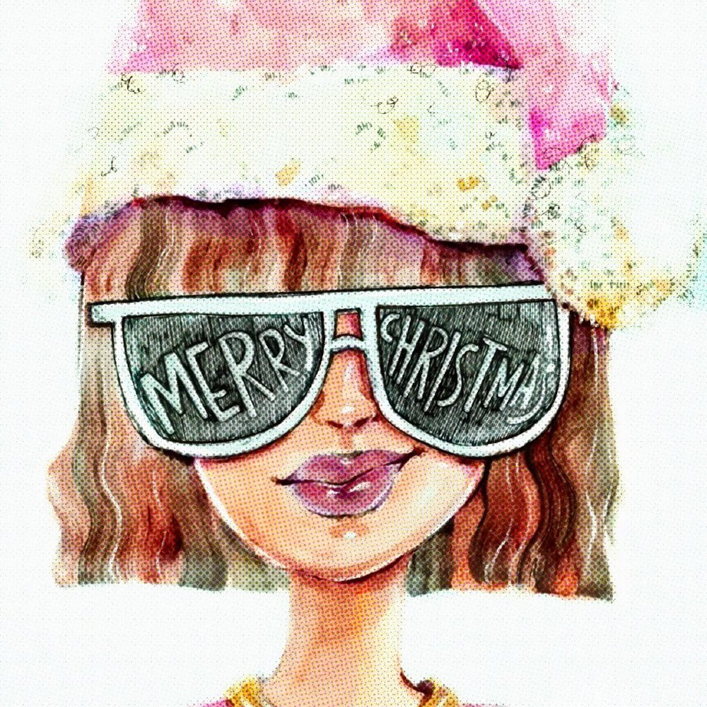 Colorful Merry Christmas